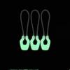 Luminous Zipper Puller Travel Bag Anti-Loss Extension Zipper Tent Backpack Pull Slider Head Zippers Replace Rope Buckle Pendant