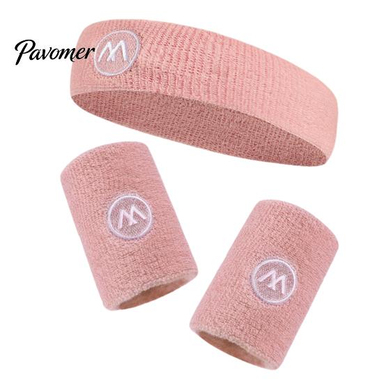 Sweatbands 1 Set Sports Sweat Bands Sweat-absorbing Quick-drying High Elastic Nylon Cloth Wrist Running Wristband Guards Protection Super Soft