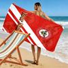 Name Custom Brentford FC Print Beach Towel, Large Soft Quick Dry Towel for Beach Camping Swimming