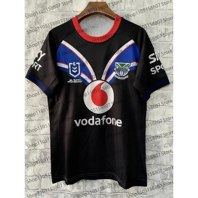2026 Summer Men's Bestseller New Zealand Warriors Rugby Training Uniform T-shirt for Both Men and Women Quick-drying Top