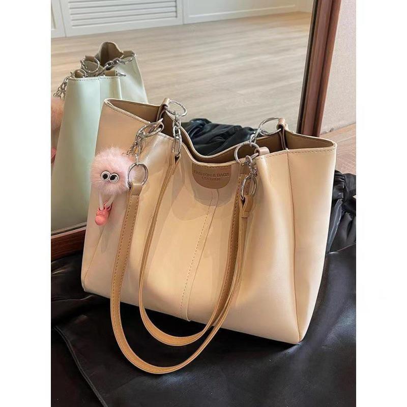 Women's Large Capacity Tote Bag - 2024 Summer Style, Versatile Single Shoulder Bag for College Students and Commuting