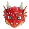 Halloween Neues Kinder-Dinosaurier-Flügel-Cosplay-Outfit Party Coole Dinosaurier-Maske Flügel Zweiteiliges Set