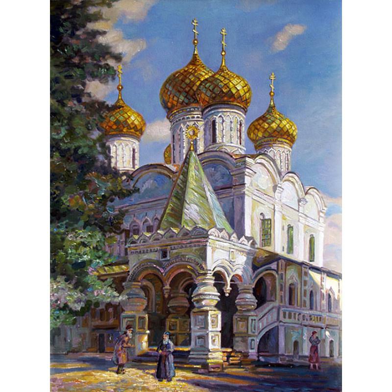 

5D DIY Алмазная картина Замок анимационная картина Алмазная вышивка Набор для вышивки крестом Полный горный хрусталь Мозаика Домашний декор Square 20x30cm