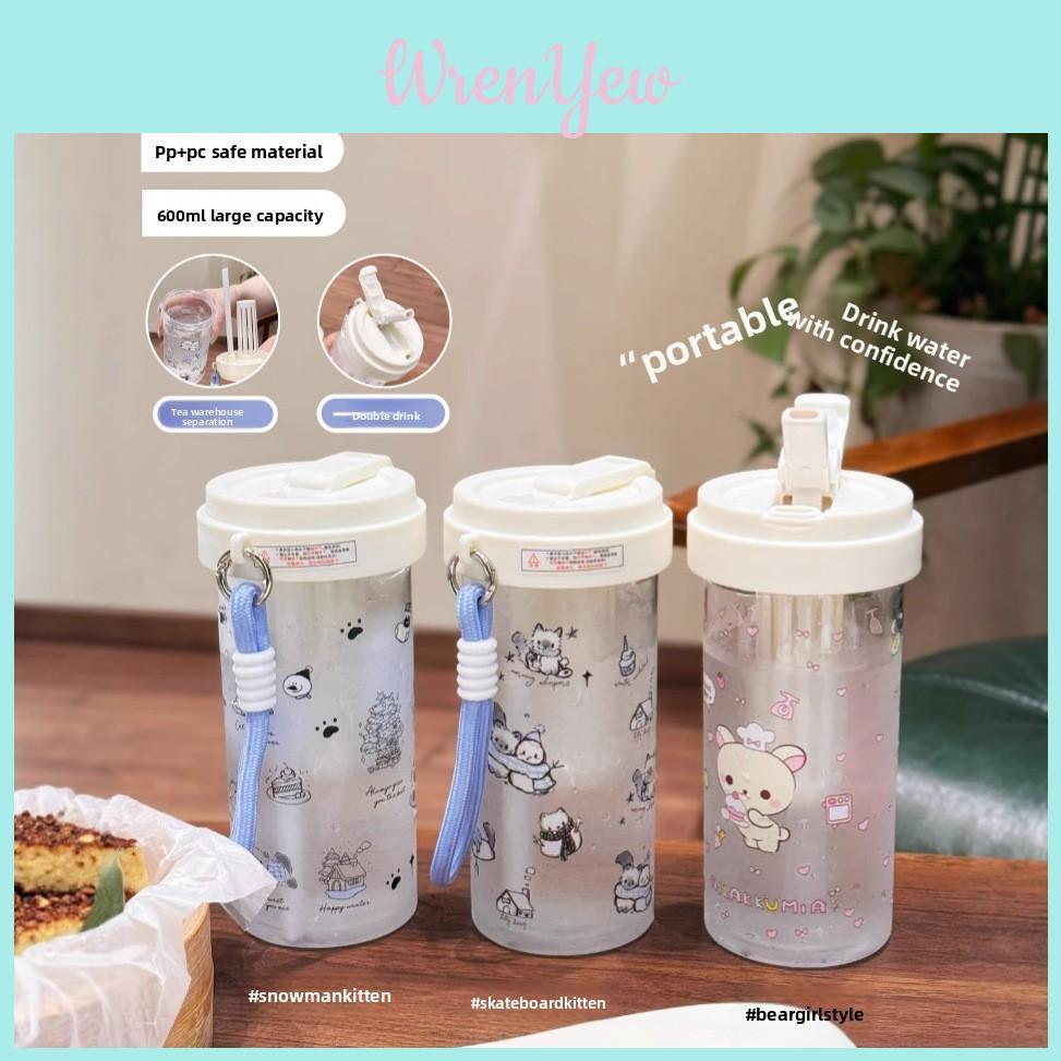 Plastic Travel Mug With Leak Proof Lid For Kids And Teens