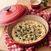 Le Creuset Cast Iron Enamel Pot Buffet Casserole 26 Cm Cherry Red Gas IH Oven Dishwasher Compatible