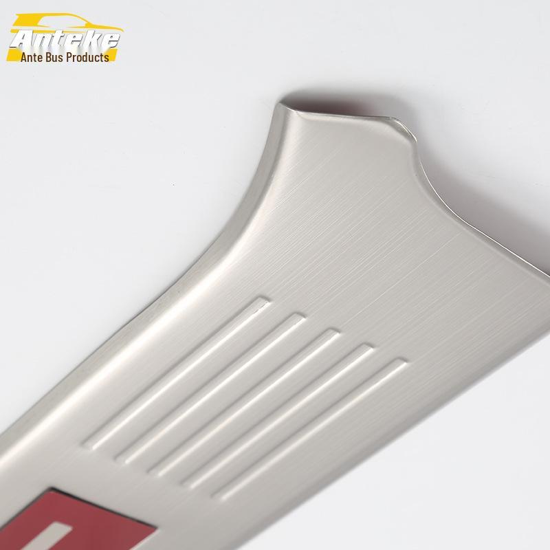 Fits 11 GL8 Models: Stainless Steel Sill Strip, Bumper Trunk, Welcome Pedal Modification