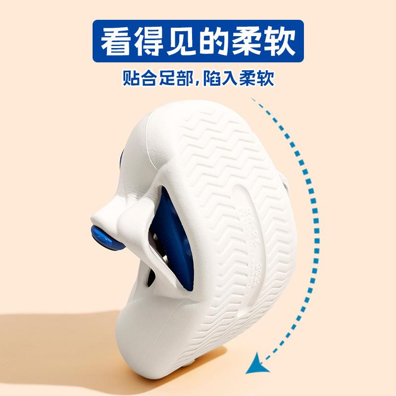 Children's cool slippers boys summer baby home shoes hole shoes indoor children sandals girls non-slip beach shoes