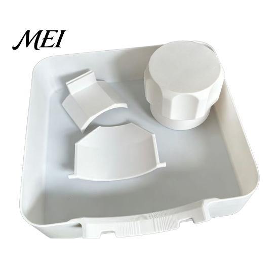 Under Washer Catch Basin Washing Machine Drain Pan, Heavy Duty Leak Proof Drainage Water Damage Prevention Tray Tray, Floor Protection for Front Load