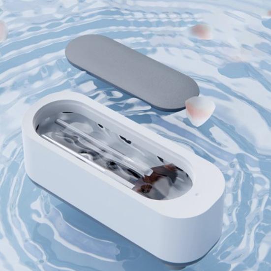 Ultrasonic Cleaner with Lid 47KHz High Frequency Quiet Large Capacity Automatic Jewelry Makeup Brush Vibration Cleaning Machine Daily Use