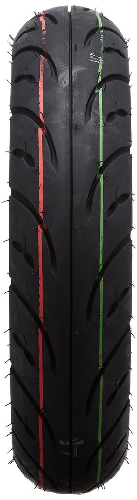 DUNLOP Motorradreifen für Roller RUNSCOOT D307 Vorder- und Hinterräder 56J Schlauchlos 305517 Für Motorräder 100/90-10 (TL) Zweirad