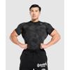 Gymshark Geo Seamless T shirT Black Charcoal Grey A5a2d Bbf9