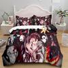 Inosuke Boys Duvet Cover Set EU Single Double King US Twin Full Queen Size slayer Bedclothes