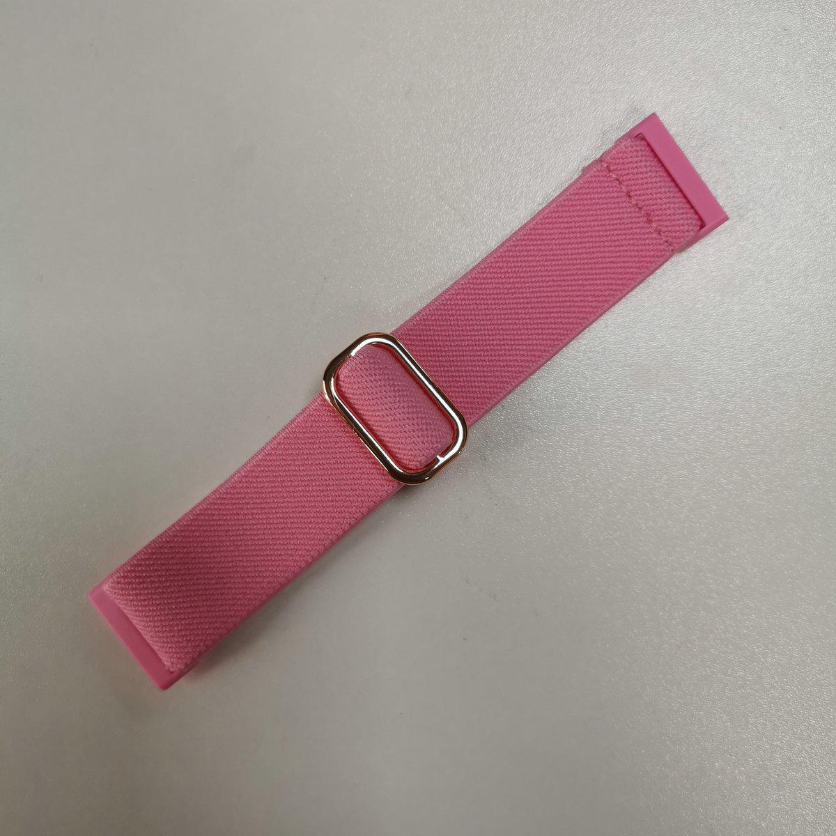 

Еластичний нейлоновий ремінець для годинника Fitbit Versa 3/4, Sense, Versa 2 з великою пряжкою Versa2/Lite/Versa SE рожевий