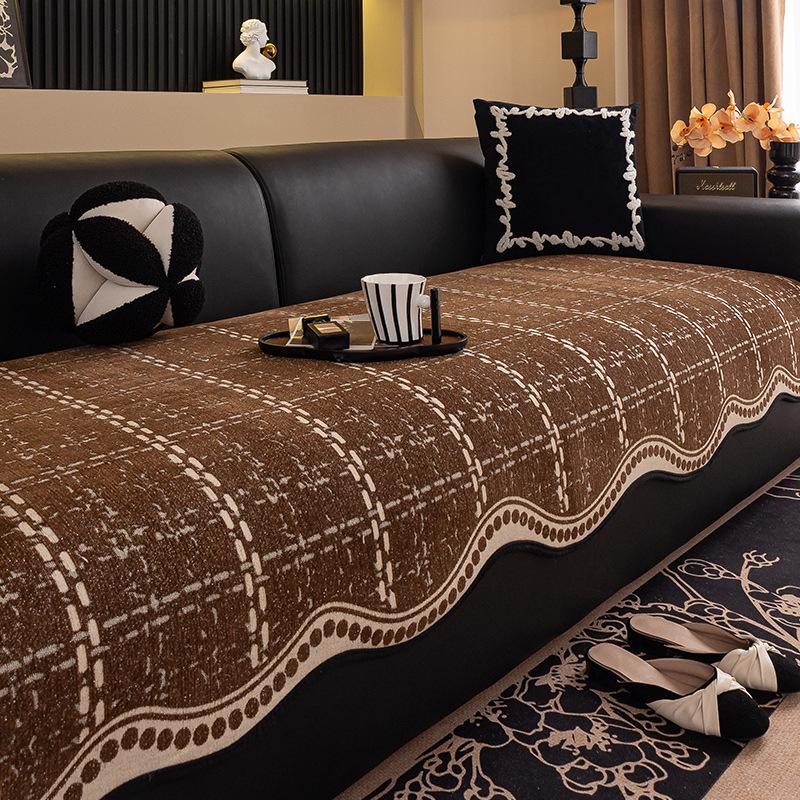 Floral Corn Kernel Sectional Couch Cover Breathable Multi-Size No Pilling Sofa Slipcovers Couch Cap Furniture Case Modern
