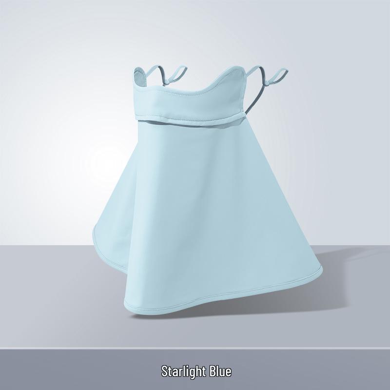 Blush Eye Corner 3D Sunscreen Mask: Breathable, UV-Protective Nylon Ice Silk for Summer Women