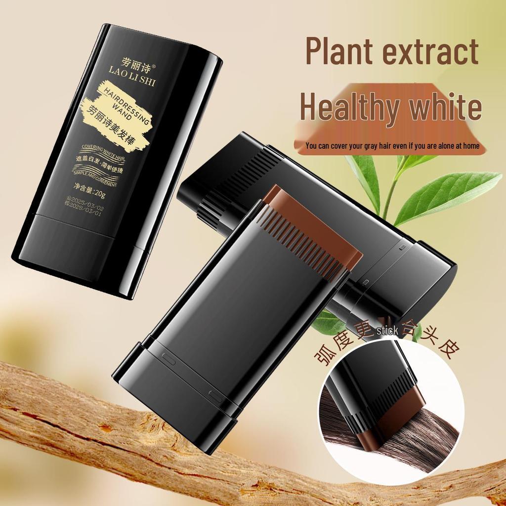 Laurestar Temporary Hair Color Stick - Non-Fading, White Hair Cover Touch-Up.