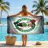 Celtic FC Print Quick Dry Beach Towel Microfiber Absorbent Portable Travel Swimming Towel