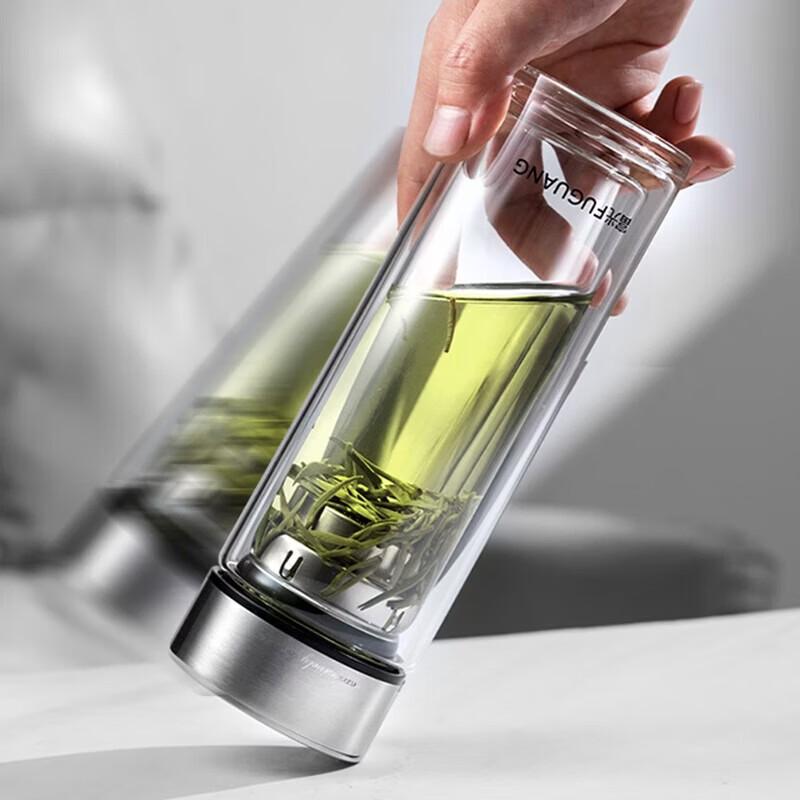 FUGUANG Noble Double-Layer Borosilicate Tea Infuser Cup