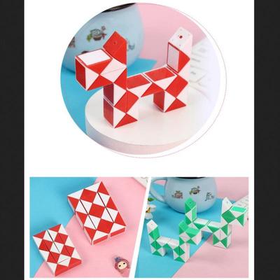 24 Section Puzzle Foldable Magic Ruler Children Folding Deformation Magic Cube