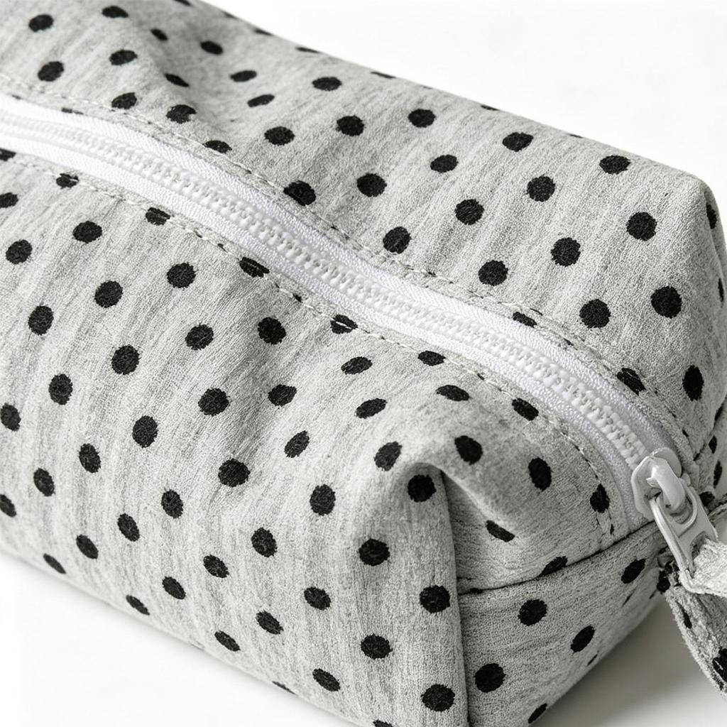 Pencil Bag Multifunctional Dot Design Pencil Case Large Capacity Stationery Pouch Stationery Organizer Bags Back To School