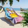 Lankybox Print Beach Towel, Large Soft Quick Dry Towel for Beach Camping Swimming