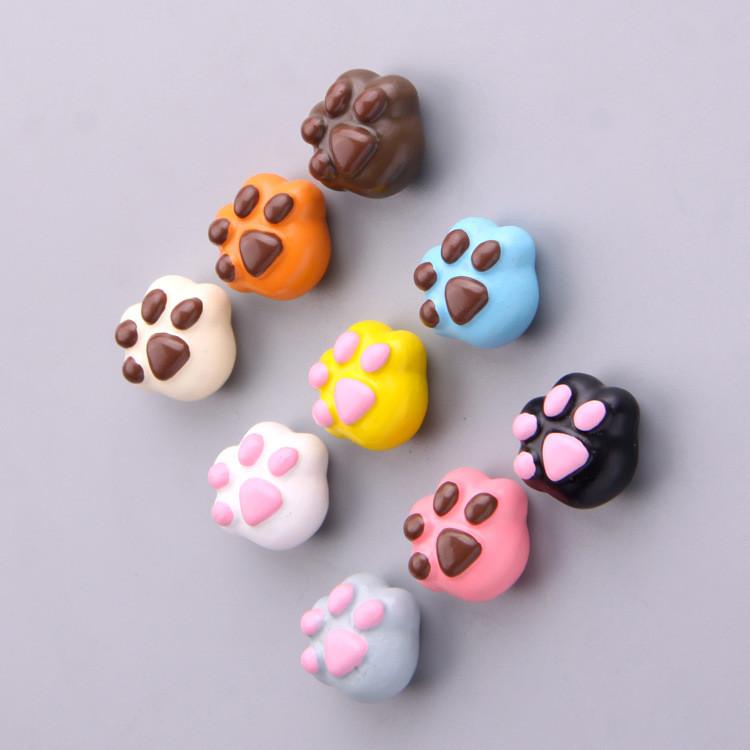 Cat Claw Creative Resin Magnetic Refrigerator Sticker For Gift Giving Decor And