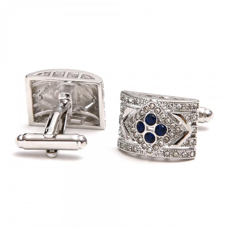 

Men s Cufflinks Zircon Gold Sleeve-studded Button Ornaments copper