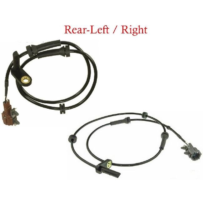 2 ABS Wheel Speed Sensor Rear Left Right Fits:OEM#9CA3A Nissan Xterra 05-15