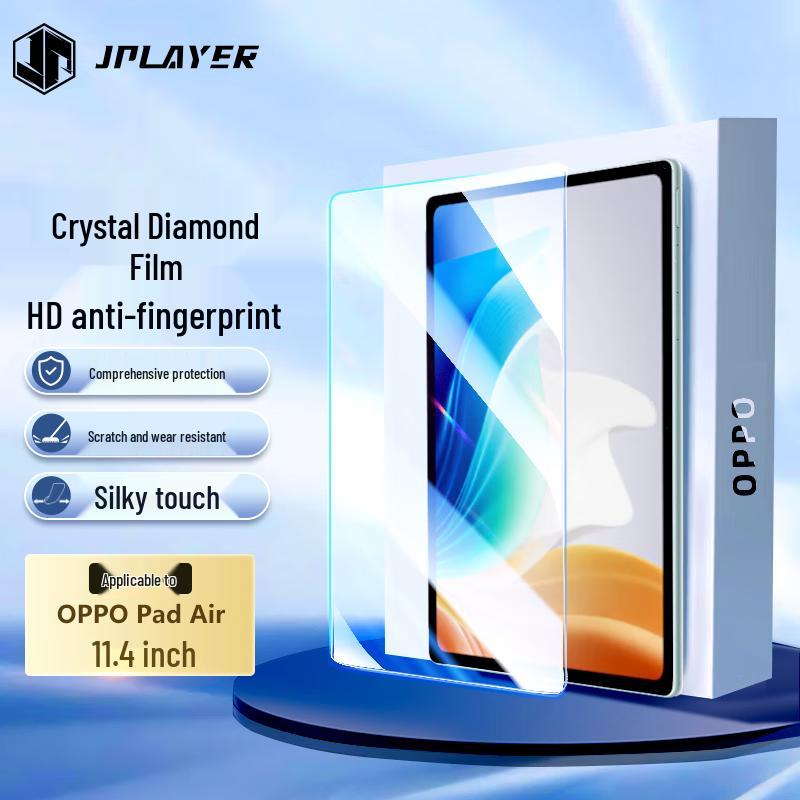 JPLAYER OPPO Pad Tempered Glass Screen Protector