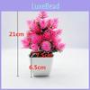 Artificial Plant With Large Pine Needles For Home Decor And Office Desk Display