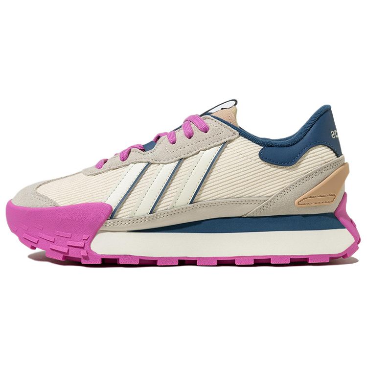 Adidas Neo Futro Mixr FM Sneakers Corduroy Comfortable Non-Slip Durable Lightweight Low-Top Sports Casual Shoes Unisex sneakers White Blue Pink HP9829