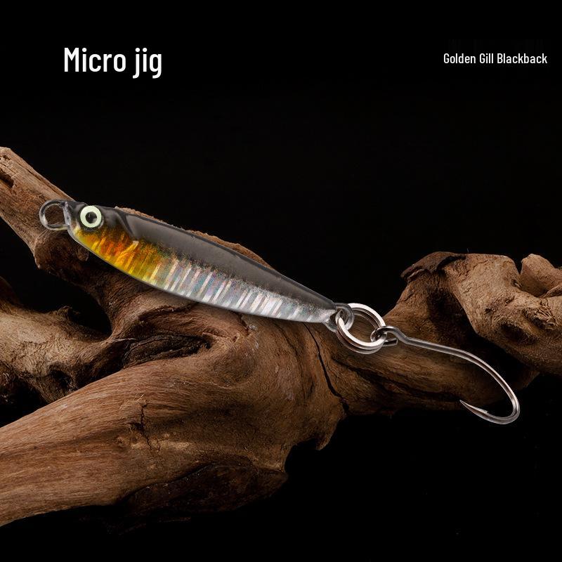 Mini Micro Metal Jig Lure: Stream Bait for Trout, Chub, Whitefish, Tilapia