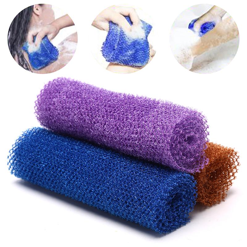 Portasapone Da Viaggio Sibba - 2 Sacchetti In Rete Esfolianti Per Doccia, Scrubber Corpo Con Coulisse, Grigi E Neri