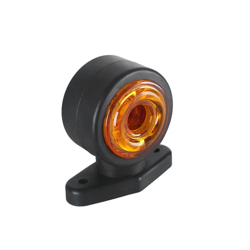 2PCS LED Car Truck Trailer Outline Marker Lamps 12-24V Universal Double Side Marker Lights Truck Lighting for scania RV Lorry