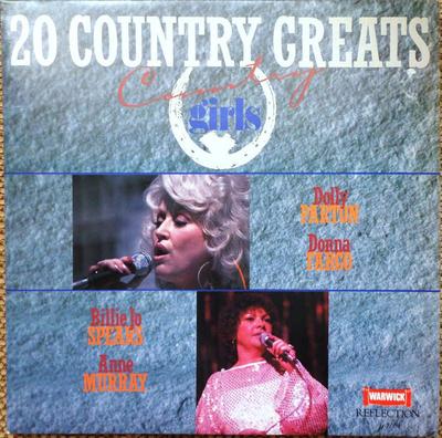 LP Record VARIOUS - 20 Country Greats Country Girls WW2027 Warwick Records 1986 UK Folk Used