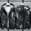 Summer sunscreen clothing UV protection thin jacket Summer outdoor sunscreen clothing Couple clothing Trendy men's clothing
