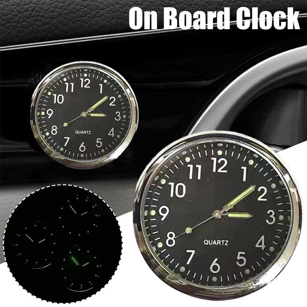 Mini Uhr Auto Quarz Uhr Mini Elektronische Uhr Wasserdicht Auto Auto Dashboard Uhr Motorrad Fahrrad 2024 Uhr Auto Clo U7J1