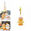Mousse White Duck Animal Plush Hanging Toy With Pp Cotton Filling For Kids