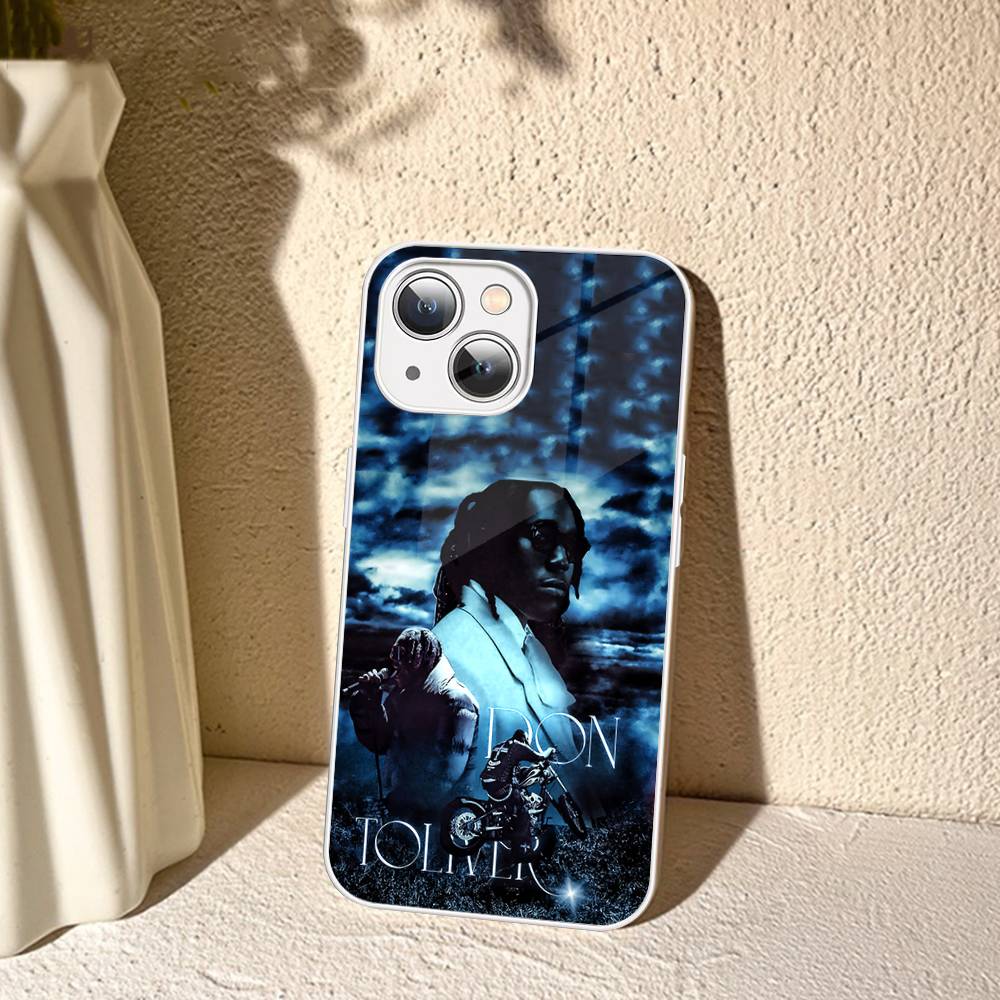Rapper D-Don T-ToliverS Tempered Glass For Iphone 14 13 12 11 Pro Mini XS MAX 14Plus X XS XR Cover