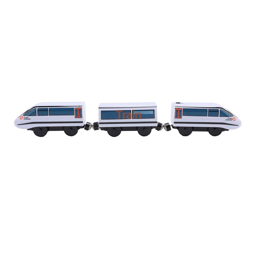 3pcs Kids Electric Train Toys Battery Operated Locomotive Train Toys for Toddlers Boys Girls