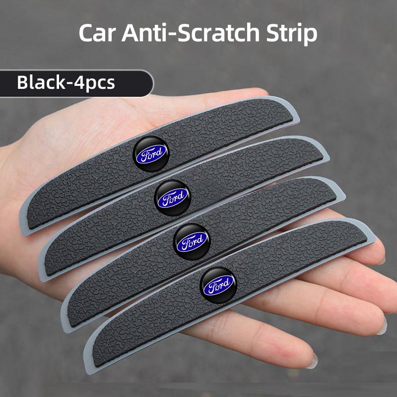For Ford 4pcs Car Door Edge Protector Guards Anti-collision Stickers Escort KA Flex Everest KA Expedition Falcon Fusion