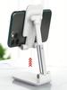Folding Phone Stand Lazy Tablet Desktop Holder for Live Streaming & E-Learning - Telescopic Universal Portable Cell Phone Bracke