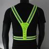 Kids Adults Engineer Worker High Visibility Vest Cycling LED Running Reflective Safety Vest
