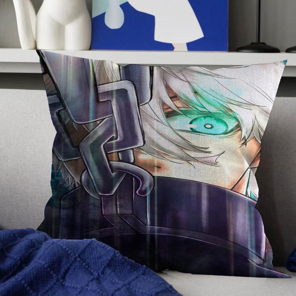 Blue Lock Anime Pillowcase Toon Gift Cushion Cover Bedroom Home Sofa Chair Seat Decor Pillow Case
