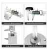 Digital Caliper 150mm Fraction MM Inch High Precision Stainless Steel LCD Vernier Caliper