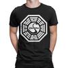 Men's T-Shirts Dharma Initiative Novelty 100% Cotton Tees Short Sleeve T Shirts Crewneck Clothes Plus Size