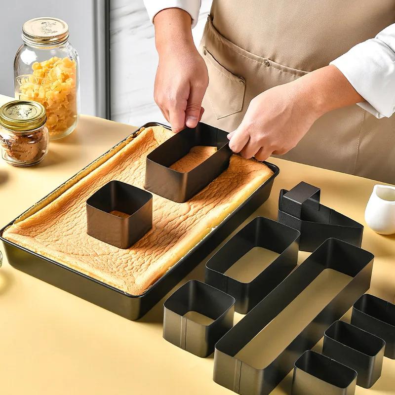 Coating Carbon Steel Nonstick 1Set English Letter Mold Alphanumeric Baking Mould Cake Decor Making Set Kitchen Baking Cake Mold