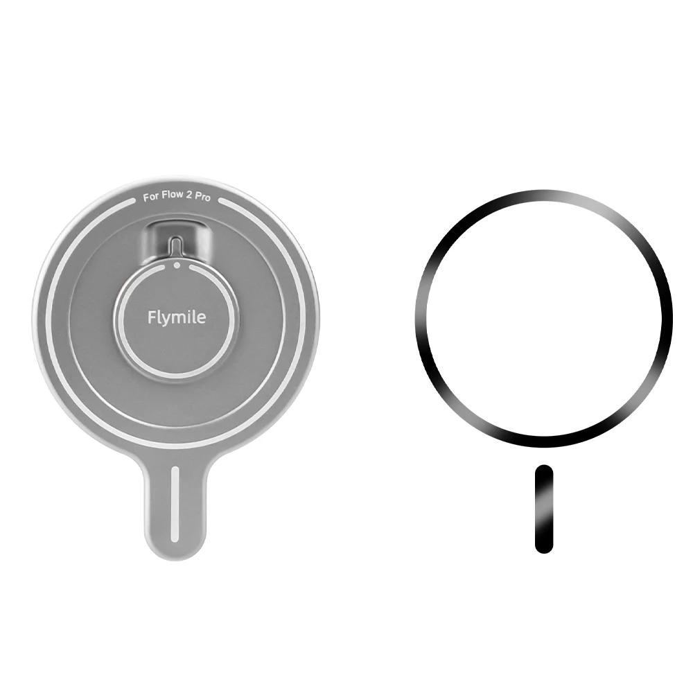 

Flymile Magsafe Adapter for Insta360 Flow 2 Pro Gimbal Expansion Part Magnetic Clip Mount Action Camera Accessoises