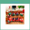 Treno di Natale in Legno Festivo Babbo Natale Decorazione Festiva Per Casa E Bambini