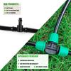1/4" Pipe Plastic Locking Connector Barb Coupling Irrigation Connector Garden Watering Irrigation Diverter Pipe Fittings